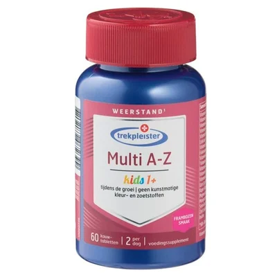 Trekpleister Multi A-Z Kind 1+ Kauwtabletten