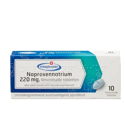 Trekpleister Naproxennatrium 220 Mg Filmomhulde Tabletten