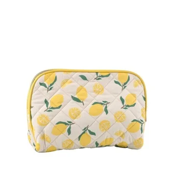 Trekpleister Toilettas met Citroenprint