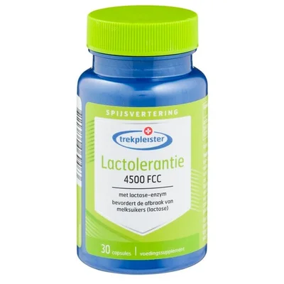 Trekpleister Lactolerantie 4500 FCC Capsules
