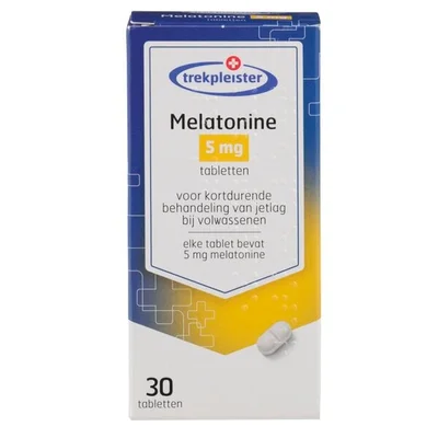Trekpleister Melatonine 5mg Tabletten