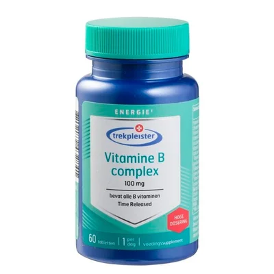 Trekpleister Vitamine B Complex 100mg Tabletten