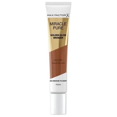 Max Factor Miracle 002 Medium-to-Deep Pure Golden Glow Bronzer