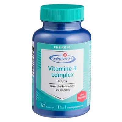 Trekpleister Vitamine B Complex 100 mg Tabletten