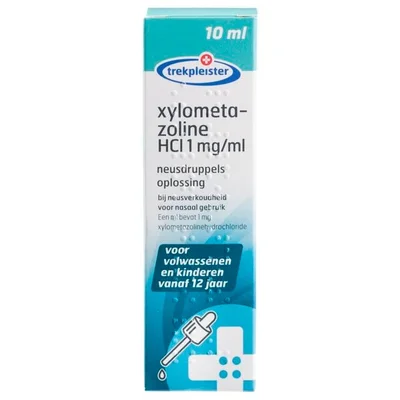 Trekpleister Xylometazoline HCl 1 mg/ml Neusdruppels