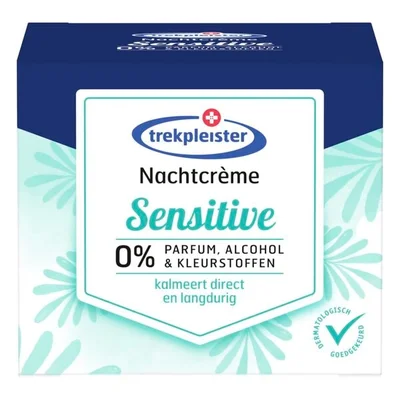 Trekpleister Sensitive Nachtcrème