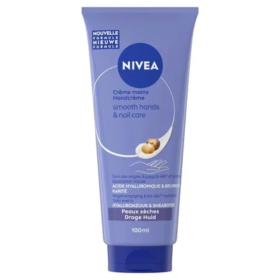 NIVEA Smooth Hands & Nail Care Handcrème