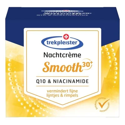 Trekpleister Smooth Q10 & Niacinamide Nachtcrème