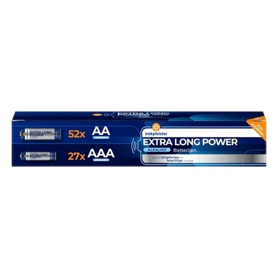 Trekpleister Exra Long Power Alkaline Batterijen