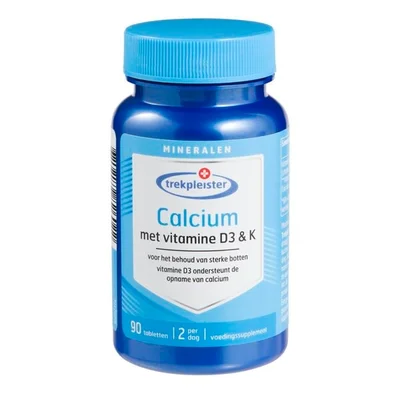 Trekpleister Calcium met Vitamine D & K Tabletten