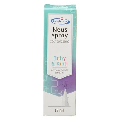 Trekpleister Natriumchloride 8 mg/ml Neusspray