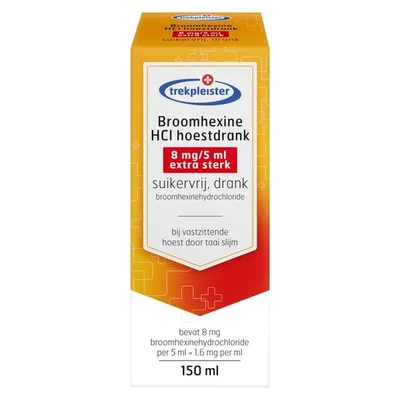 Trekpleister Broomhexine 8mg/5ml Drank