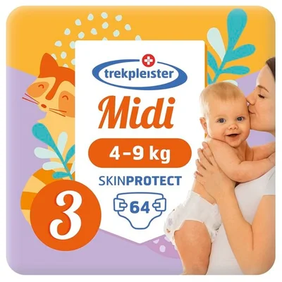 Trekpleister Maat 3 Midi Valuepack Luiers