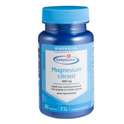 Trekpleister Magnesiumcitraat Tabletten