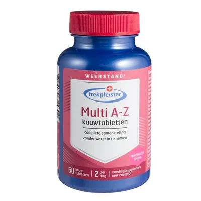 Trekpleister Multi A-Z Kauwtabletten