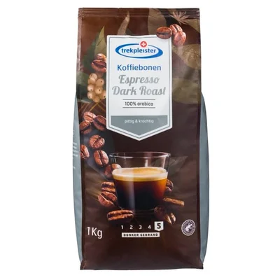 Trekpleister Espresso Dark Roast Koffiebonen