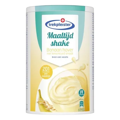 Trekpleister Banaan Haver Maaltijdshake