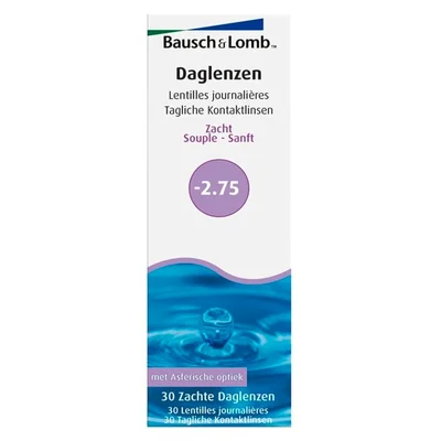 Bausch & Lomb -2.75 Zachte Daglenzen