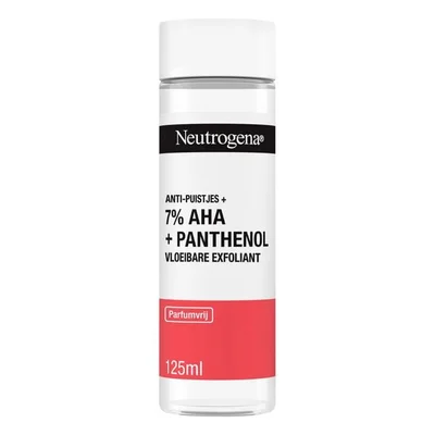 Neutrogena Anti-Puistjes+ 7% AHA Parfumvrije Vloeibare Exfoliant