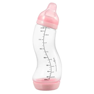 Difrax S-fles Natural Trend 250ml Pink Opal