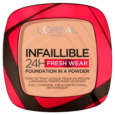 L'Oréal Paris Infaillible 24H Fresh Wear 245 Golden Honey Foundation in a Powder