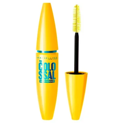 Maybelline New York The Colossal 100% Black Waterproof Mascara