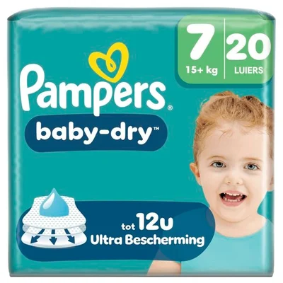 Pampers Baby-Dry Maat 7 Luiers