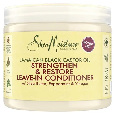 SheaMoisture Jamaican Black Castor Oil Strengthen & Restore Leave-In Conditioner