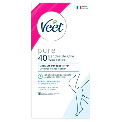 Veet Minima Pure Easy-Gel Waxstrips voor je Lichaam en Benen