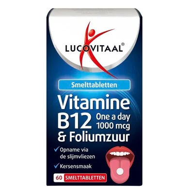Lucovitaal Vitamine B12 & Foliumzuur Tabletten