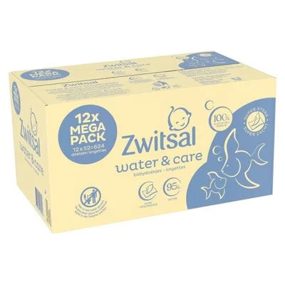 Zwitsal Water & Care Babydoekjes
