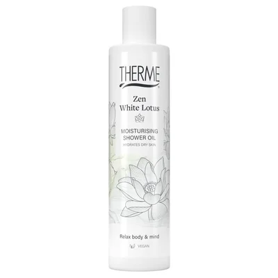 Therme Zen White Lotus Moisturising Shower Oil