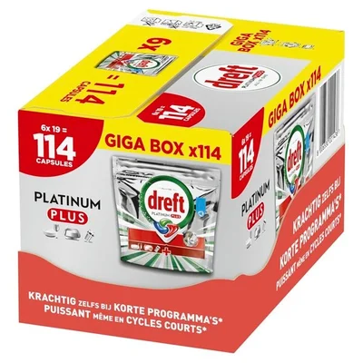 Dreft Platinum Plus Vaatwascapsules