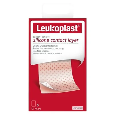 Leukoplast Cuticell Contact Zacht Siliconen Wondverband
