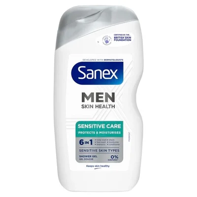Sanex Men Skin Health Sensitive Care Douchegel