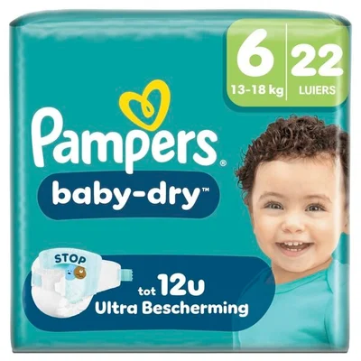 Pampers Baby-Dry Maat 6 Luiers