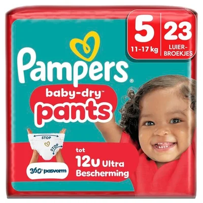 Pampers Baby-Dry Pants Maat 5 Luierbroekjes