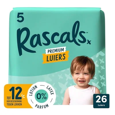 Rascals Maat 5 Premium Luiers