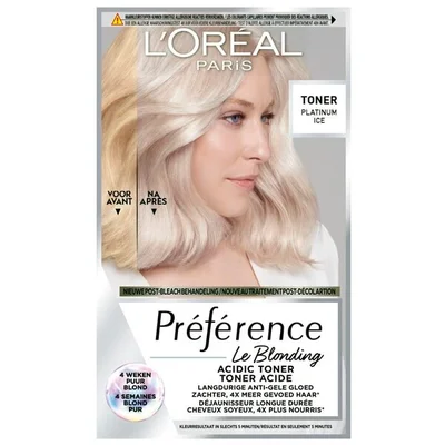L'Oréal Paris Préférence Le Blonding Platinum Ice Acidic Toner