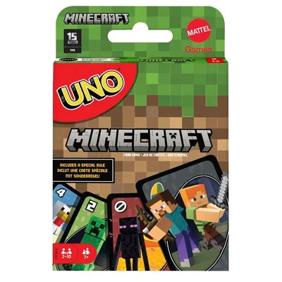 Mattel Minecraft Uno