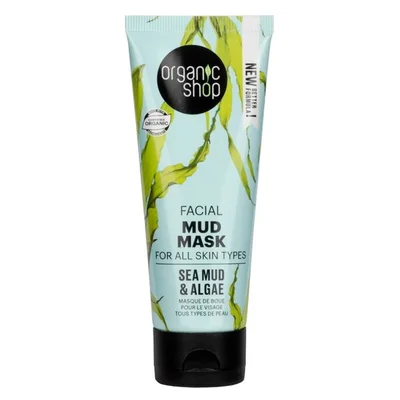Organic Shop Sea Mud Algae Facial Mud Mask