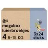 Etos Woezel & Pip Luierbroekjes Maxi Maat 4 8-15 kg Megabox 72 stuks