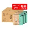 Etos Puur & Zacht Luiers Maxi Maat 4 9-14 kg Megabox 78 stuks