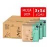 Etos Puur & Zacht Luiers Mini Maat 2 3-6 kg Megabox 102 stuks