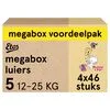 Etos Woezel & Pip Luiers Junior Maat 5 12-25 kg Megabox 4x46 stuks