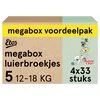 Etos Woezel & Pip Luierbroekjes Junior Maat 5 12 -18 kg Megabox 4x33 stuks