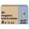 Etos Woezel & Pip Luierbroekjes Maxi Maat 4 8-15 kg Megabox 96 stuks