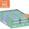 Naïf Plasticvrije Lotion Billendoekjes 8x54 stuks