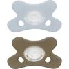Difrax Fopspeen Natural Siliconen 0-6M Ice/Clay 2 stuks
