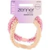 Zenner Haarelastiek Braidie Rouche/Peach 2x